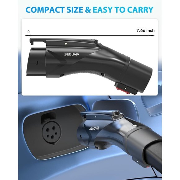 J1772 EV Charger Adapter Connector Max 60A 250V Safety Lock ALL EVs NEW - Picture 6 of 9